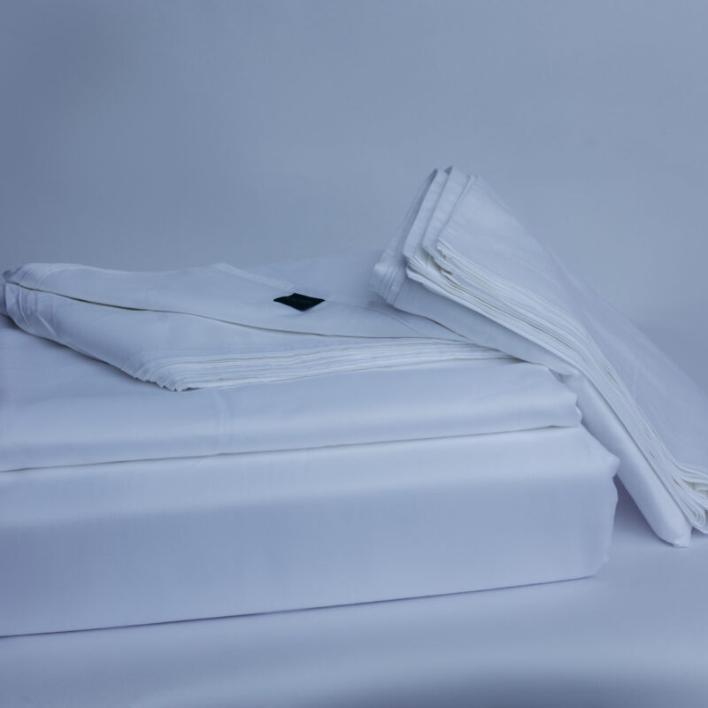 White Binash Bedding King Set