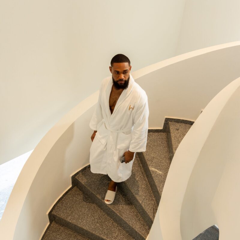 XL - Binash Luxe Velvet Robe