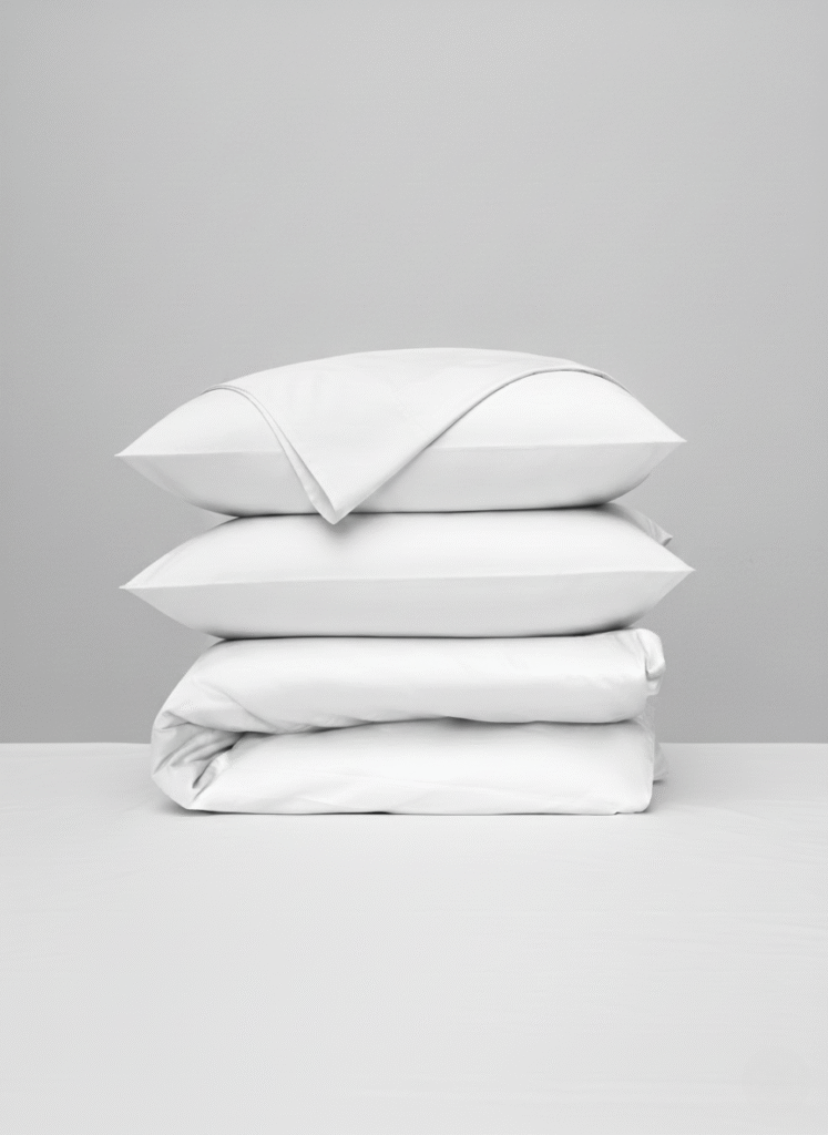 White Bedding Standard Queen Set