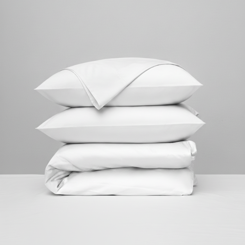 White Binash Bedding Queen Set