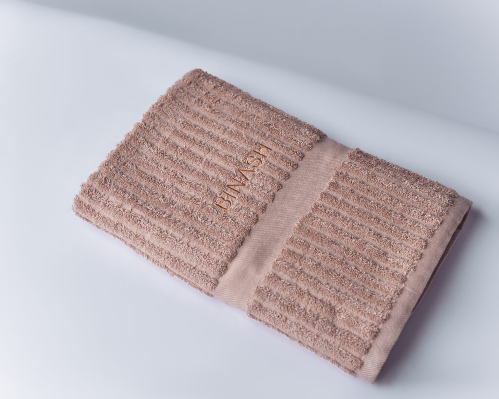 Taupe Signature Hand Towel