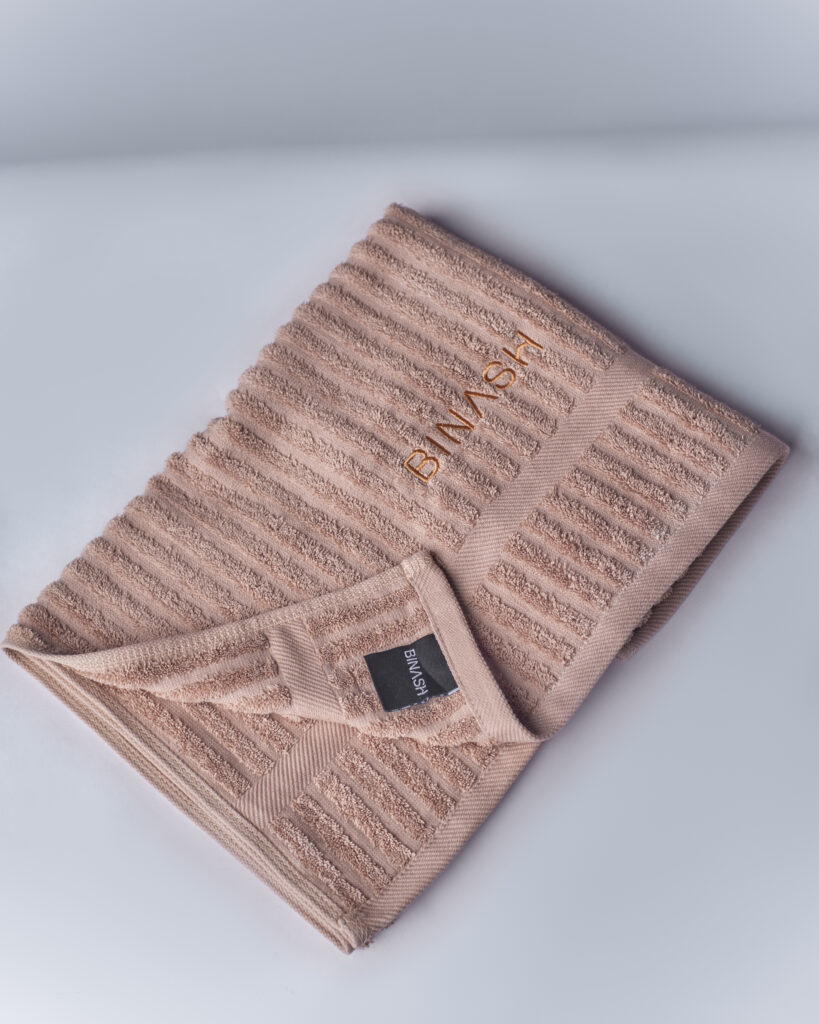Taupe Signature Face Towel