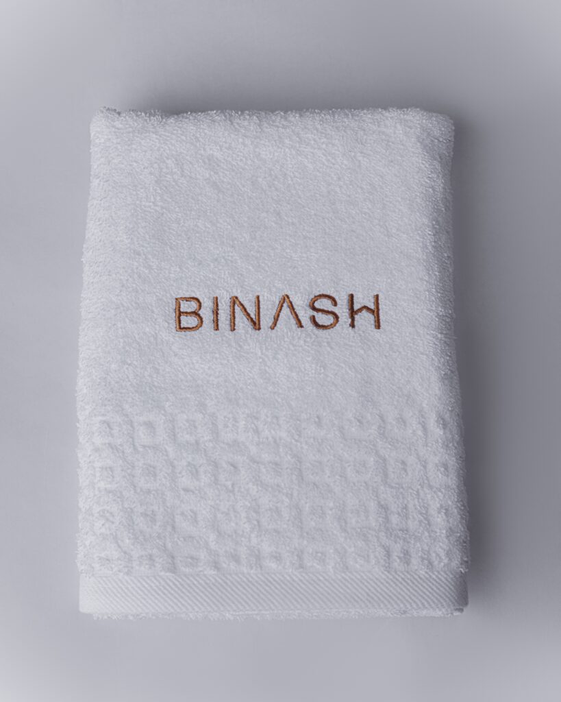 White Signature Hand Towel