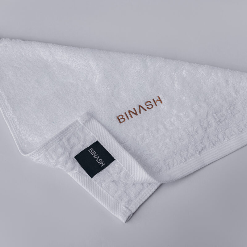 Signature - Face Towel (White)