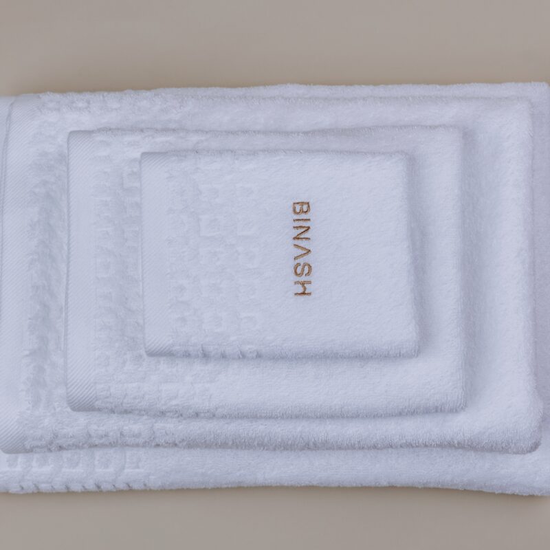 White – Binash Signature Towel Set