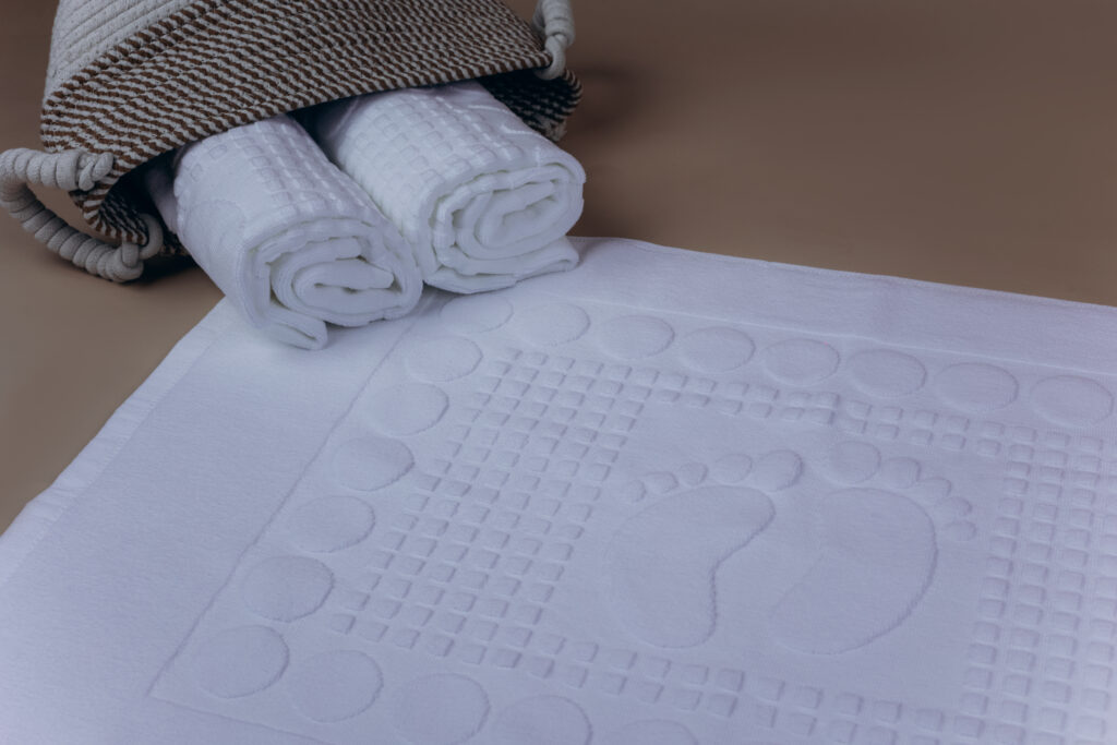 Jacquard Cotton Bath Mat
