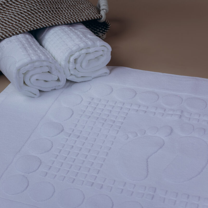 Binash Jacquard Cotton Bath Mat (50 × 80 cm)